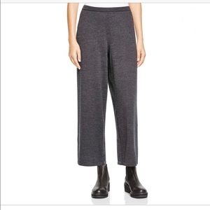 Eileen Fisher NWT Charcoal Luxe Merino Pants